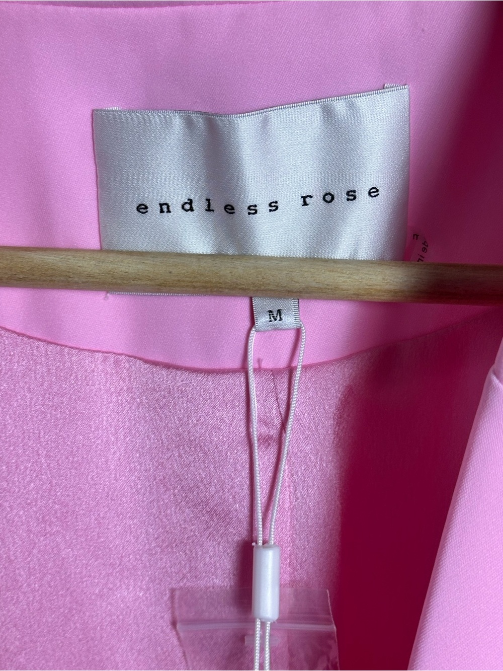 Anthropologie Enless Rose SINGLE-BREASTED BLAZER MEDIUM NWT - Picture 10 of 15